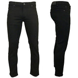 Slim Skinny Twill Denim 34Wx34L Black