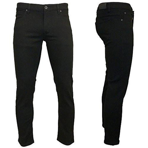 Slim Skinny Twill Denim 34Wx34L Black