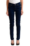Dark Blue Straight Leg Denim Us 9 It 45;
