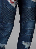 Yorkshire Skinny Moto Indigo 31 Bottoms Denim Indigo