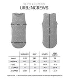 URBANCREWS Hipster Hip Hop Tied Wash Tank Top Tshirt BLACK MEDIUM