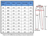 Men Ripped Slim Fit Denim Pants Skinny With Broken Holes W36 Black