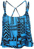 Vans Gambia Crop Tank TopBlueBlackLarge