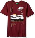 Dips Tshirt Deep Maroon Heather Small