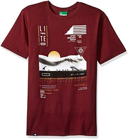 Dips Tshirt Deep Maroon Heather Small