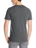 Heather VNeck Short Sleeve TShirt Heather Black Small