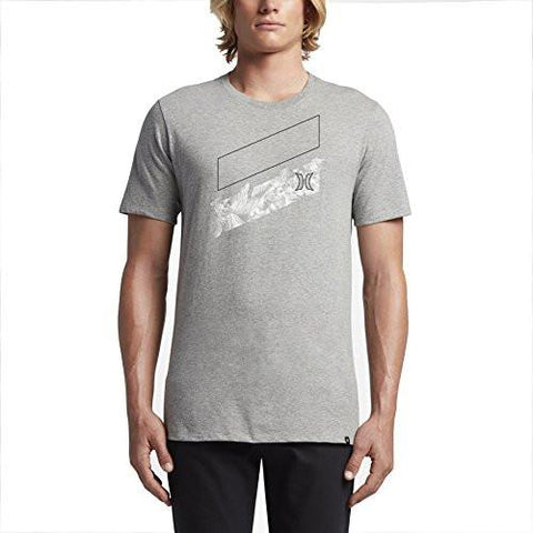 Hurley MTS0024360 Icon Slash TShirt Dark Grey Heather L