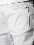 Carnaby Skinny Moto White 36 Bottoms Denim White