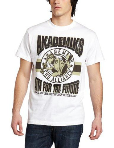 Akademiks Printed Tshirt Off White Large