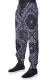 Bandana Jogger Pants Sweatpants Imperious Black S