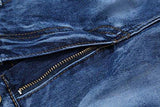 Knee Casual Stylish Hip Hop Skinny Denim Ripped Boyfriend Xl