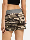 Camouflage Workout Yoga Shorts Pants Hot Shorts For LLarge
