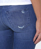 Runway Pull On Legging Crop Jean Ocean Side Destroyed XSmallmall