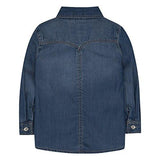 Baby Girls Denim Western Shirt Blue Winds 18 Months