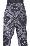 Bandana Jogger Pants Sweatpants Imperious Black S
