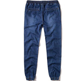 Buluolandi Elastic Stretch Ripped Jogger Denim Pants