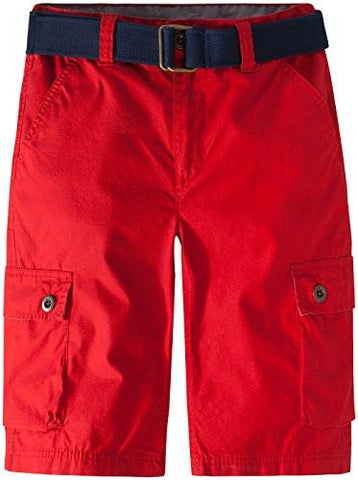 Little Westwood Cargo Shorts Pompeian Red 4