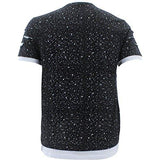 Imperious Rips With Paint Splatter Tshirts Black
