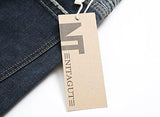 Ripped Slim Straight Fit Biker Dark Blueus 32