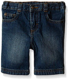 Toddler Slim Straight 5Pocket Short Mid Blue 5T
