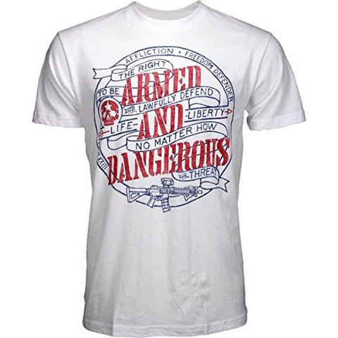 Armed & Dangerous Shirt White Large