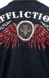 Affliction Thunderfoot TShirt M Black