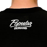 POPULAR DEMAND BACK AT IT SS T SHIRT BLACK L