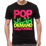 POPULAR DEMAND VENICE BEACH BOARDWALK SS T SHIRT BLACK M