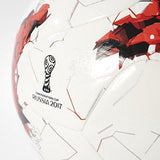Performance Confederations Cup Top Glider Soccer Ball Whiteredpower Redclear Grey Size 3