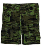 Little Toddler Streak Camo Cargo Shorts Dark Olive 3T
