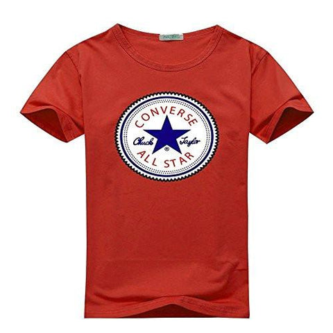 CAROSTONE CONVERSE ALL STAR SHORT SLEEVE T SHIRT RED XXXLARGEL