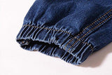 Buluolandi Elastic Stretch Ripped Jogger Denim Pants