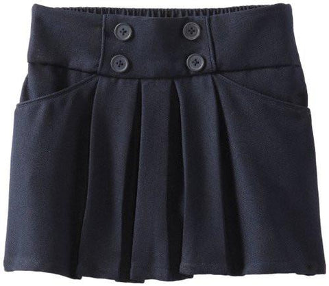 Little Uniform 4 Button Scooter With Piping Navy 5