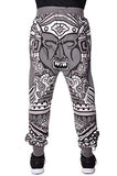 Imperious Tribal Jogger Pants Sweatpants Grey Small