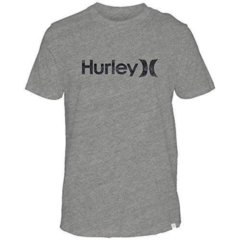 Hurley MTS0023700 One and Only Push Through TShirt Dk Htr Grey 6 XL
