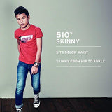 820 510 Super Skinny Fit Jean White 8 Regular
