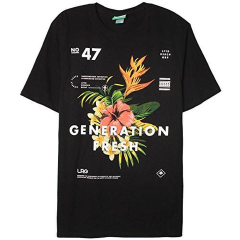 Lrg Generation Fresh Shortsleeve Shirt 2XLarge Black