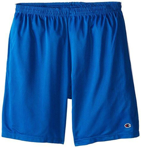 CHAMPION BIGTALL MESH SHORTS WITH PIPING ROYAL 3X