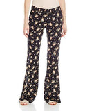 Junior Rough Edges Printed Soft Pant Black Medium
