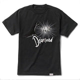 DIAMOND SUPPLY CO. MEN UNDERWORLD SS T SHIRT BLACK