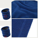WINTER WARM THERMAL FLEECE BALACLAVA HAT HOOD SKI BIKE WIND STOPPER FACE MASK HAT MEN MOTORCYCLE NECK HELMET CAP GRAY COLOR