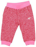 Little Girls 2T6X Terry Crop Pantsmustang Redpink4
