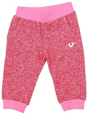 Little Girls 2T6X Terry Crop Pantsmustang Redpink4