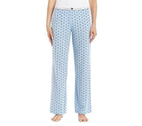 Basic Pajama Pant Chambray Blue Flag Heart Xl