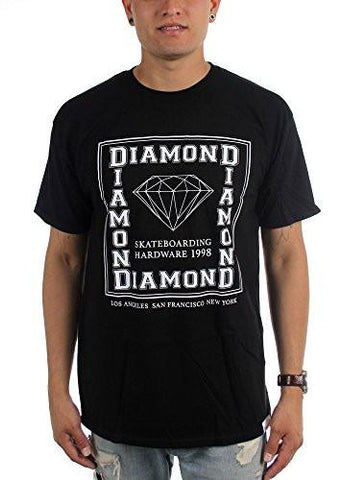 DIAMOND SUPPLY CO. SQUARE CITY TSHIRT SIZE: LARGE COLOR: BLACK