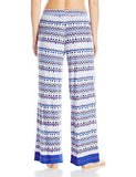 Ellen Tracy Printed Palazzo Pant Mini Ikat Xl