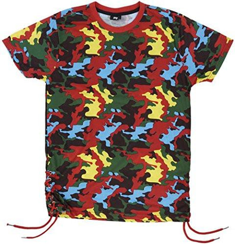Imperious Sublimated Camo Tshirt In Red. S2Xl.