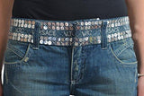 Denim Beads Decorated Capris Cropped Pants Us 32 It 46;
