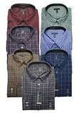 Premium No Iron Long Sleeve Dress Shirts Assorted StylesPurple LingonberryXXLarge 18inch18.5inch