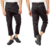 High Water Chinos Pants 36 Black